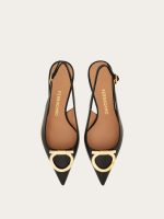 Ferragamo Maxi Gancini slingback pump - Image 4